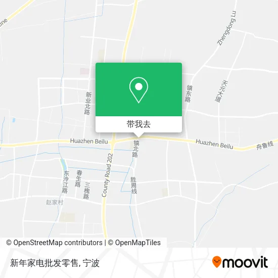 新年家电批发零售地图