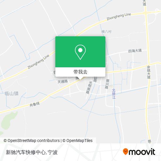 新驰汽车快修中心地图