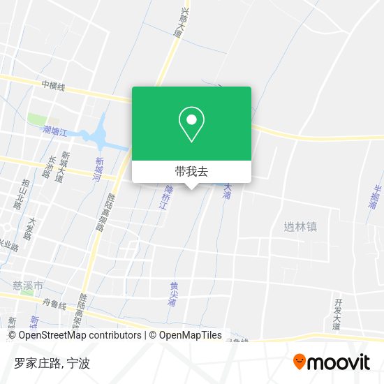 罗家庄路地图