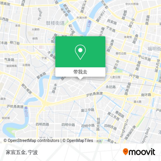 家宸五金地图
