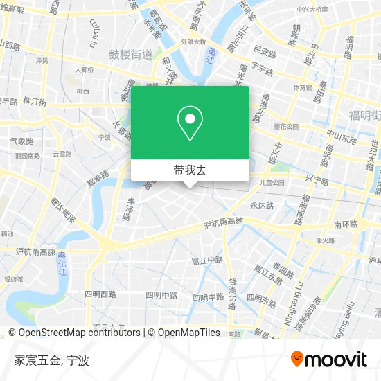 家宸五金地图