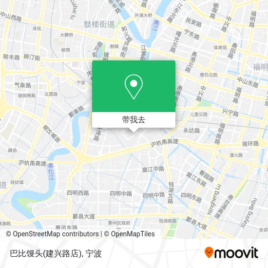 巴比馒头(建兴路店)地图
