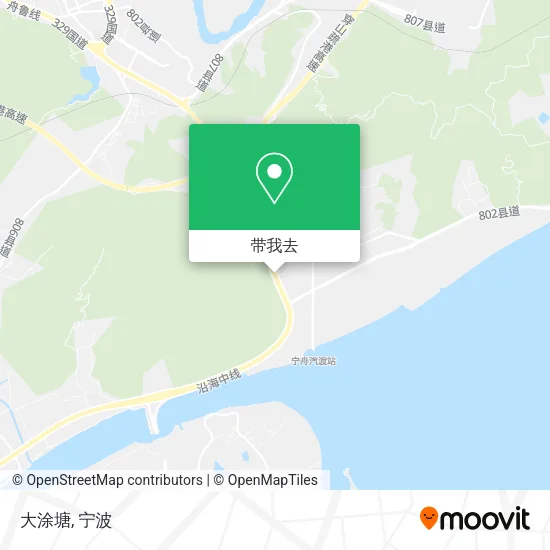 大涂塘地图