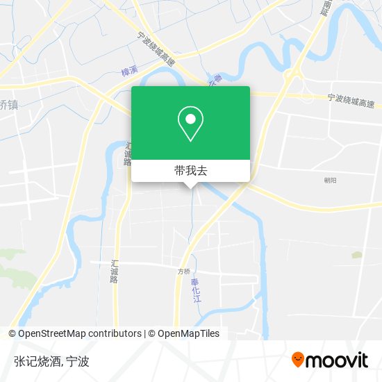 张记烧酒地图
