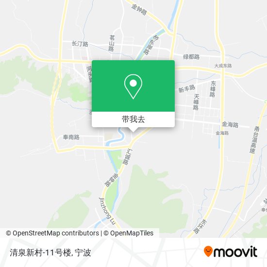 清泉新村-11号楼地图