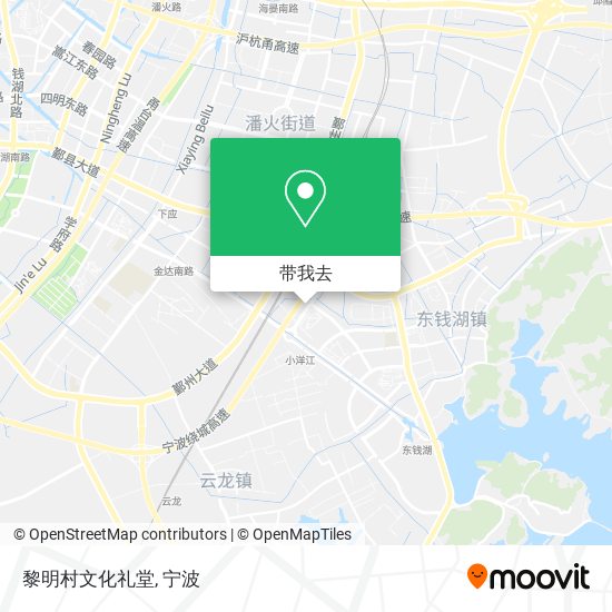 黎明村文化礼堂地图