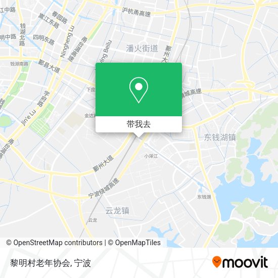 黎明村老年协会地图