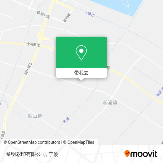 黎明彩印有限公司地图