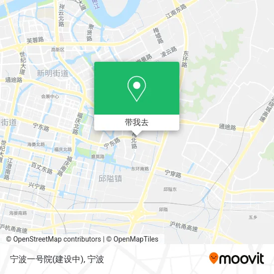 宁波一号院(建设中)地图