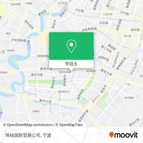 琦锦国际贸易公司地图