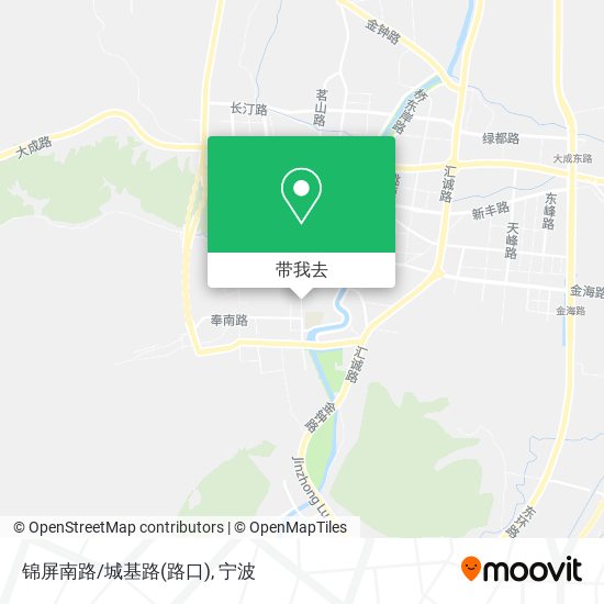 锦屏南路/城基路(路口)地图