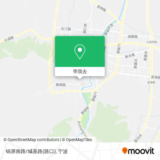 锦屏南路/城基路(路口)地图