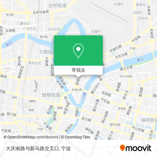 大庆南路与新马路交叉口地图