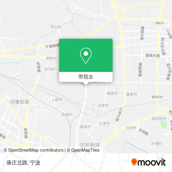 康庄北路地图
