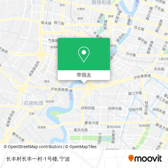 长丰村长丰一村-1号楼地图