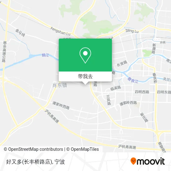 好又多(长丰桥路店)地图