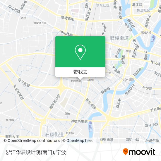浙江华展设计院(南门)地图