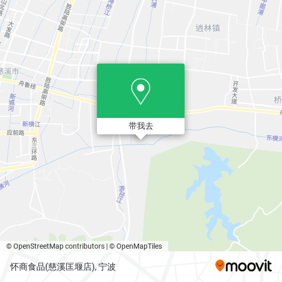 怀商食品(慈溪匡堰店)地图