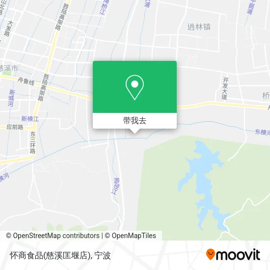 怀商食品(慈溪匡堰店)地图