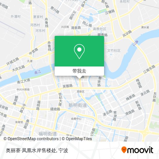奥丽赛·凤凰水岸售楼处地图