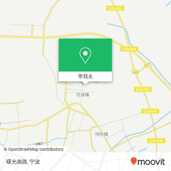 曙光南路地图