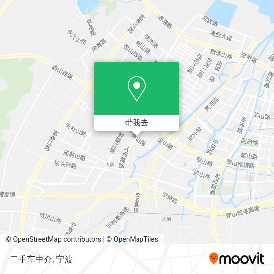 二手车中介地图