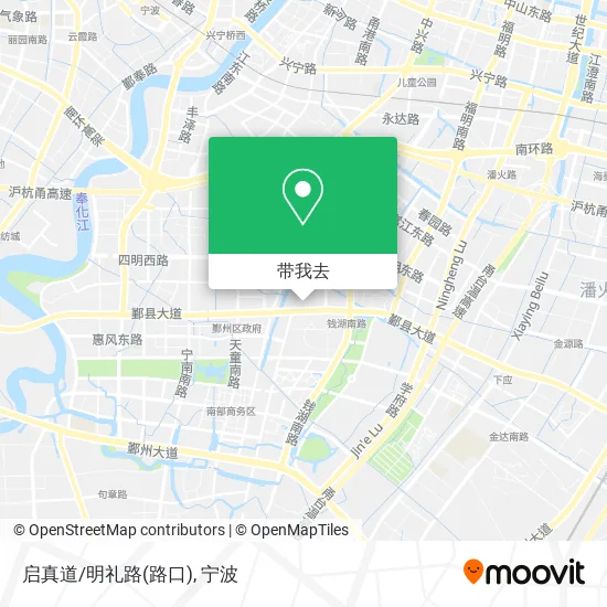 启真道/明礼路(路口)地图