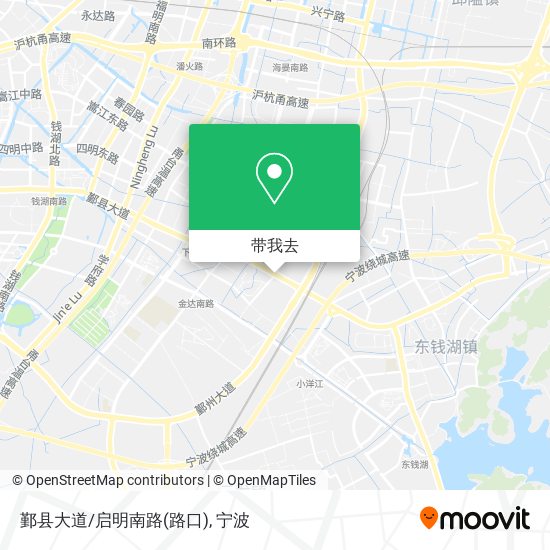 鄞县大道/启明南路(路口)地图
