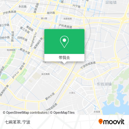 七碗茗茶地图
