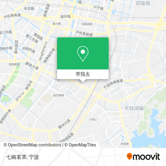 七碗茗茶地图