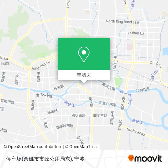 停车场(余姚市市政公用局东)地图