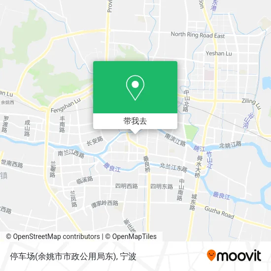 停车场(余姚市市政公用局东)地图