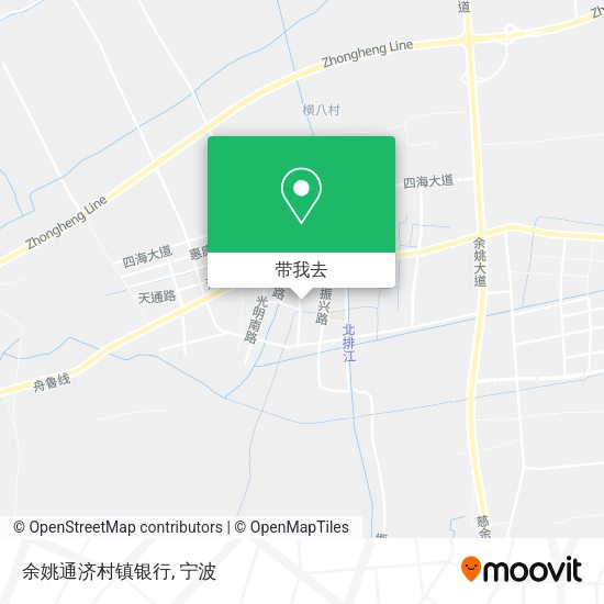 余姚通济村镇银行地图