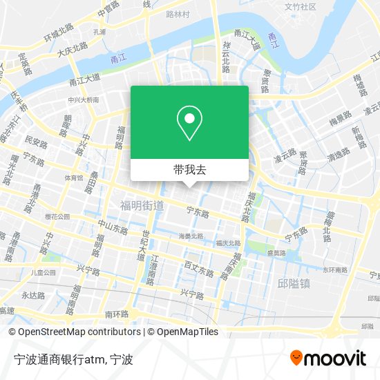 宁波通商银行atm地图