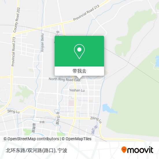 北环东路/双河路(路口)地图