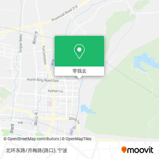 北环东路/月梅路(路口)地图