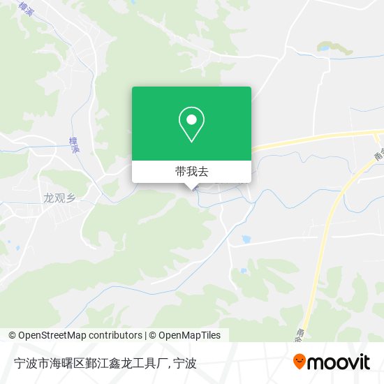 宁波市海曙区鄞江鑫龙工具厂地图