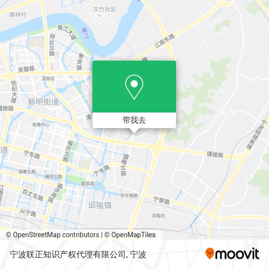 宁波联正知识产权代理有限公司地图