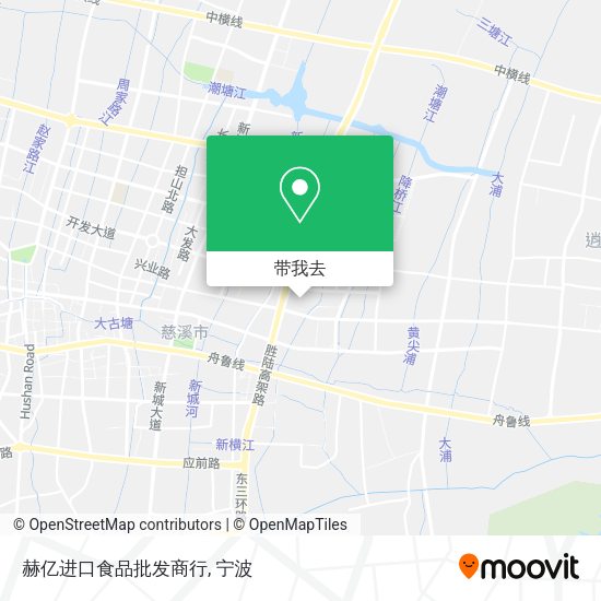 赫亿进口食品批发商行地图