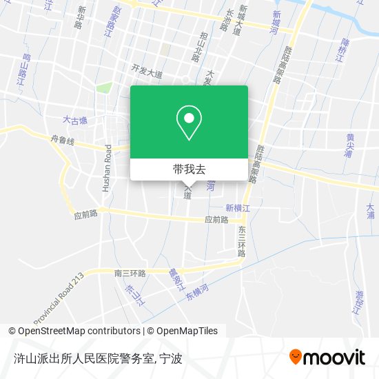 浒山派出所人民医院警务室地图