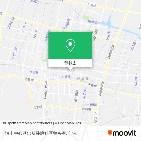浒山中心派出所孙塘社区警务室地图