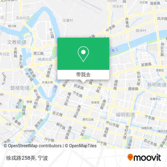 徐戎路258弄地图