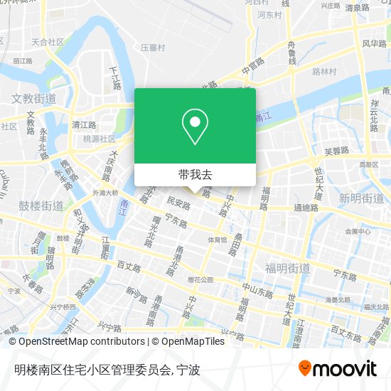 明楼南区住宅小区管理委员会地图