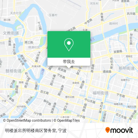 明楼派出所明楼南区警务室地图