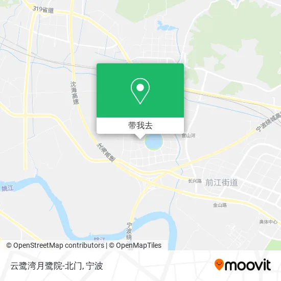 云鹭湾月鹭院-北门地图