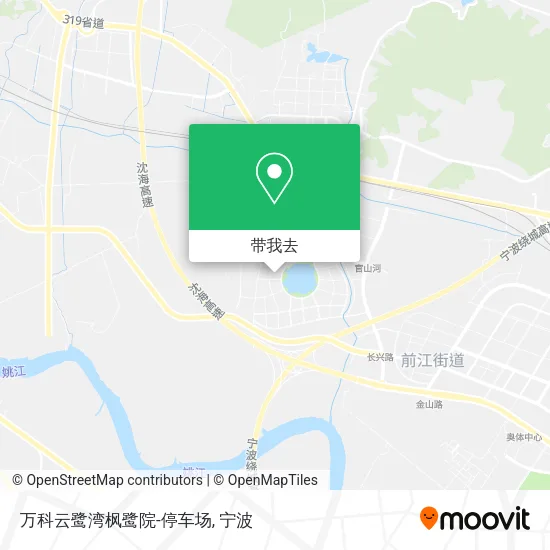 万科云鹭湾枫鹭院-停车场地图