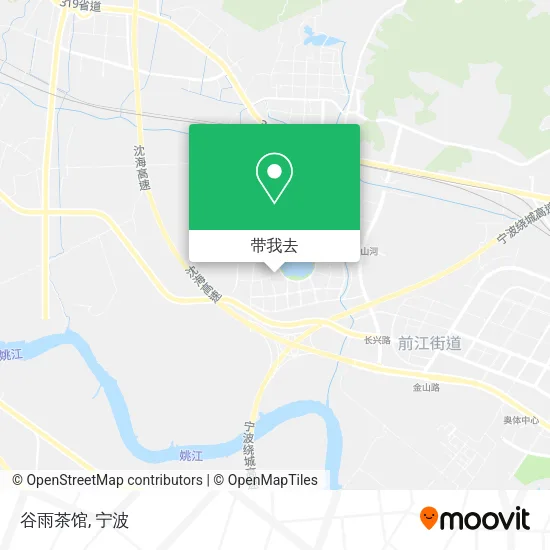 谷雨茶馆地图