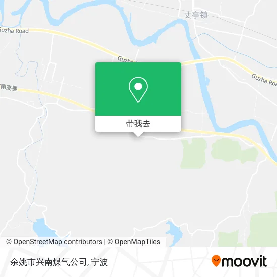 余姚市兴南煤气公司地图