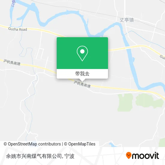 余姚市兴南煤气有限公司地图