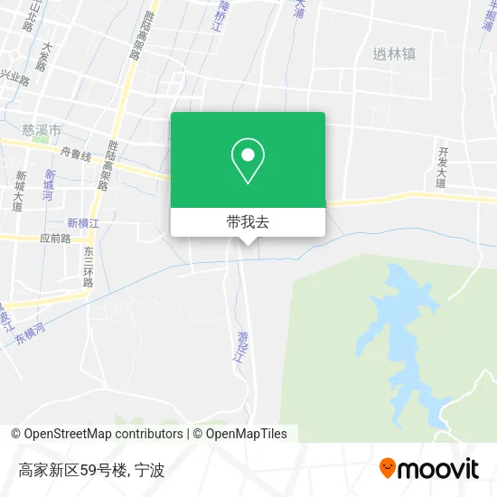 高家新区59号楼地图